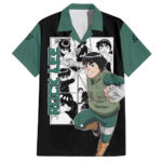 Chemise hawaïenne Rock Lee Naruto Anime Mix Manga – Maison Otaku