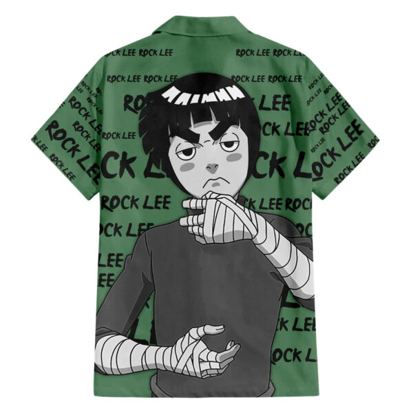 Chemise hawaïenne Rock Lee style manga - Maison Otaku – Image 2