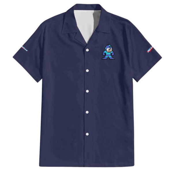 Chemise hawaïenne Rock Man Mega Man style japonais Anime - Maison Otaku