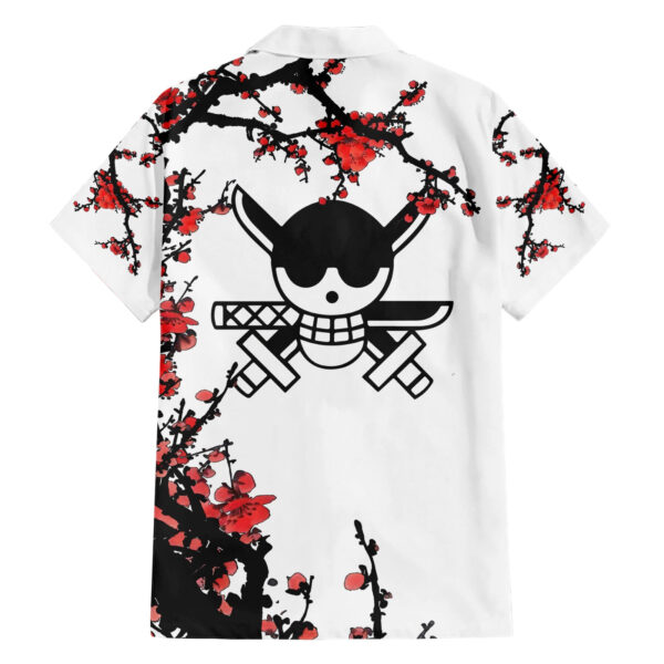 Chemise hawaïenne Roronoa Zoro Anime One Piece style japonais - Maison Otaku – Image 2