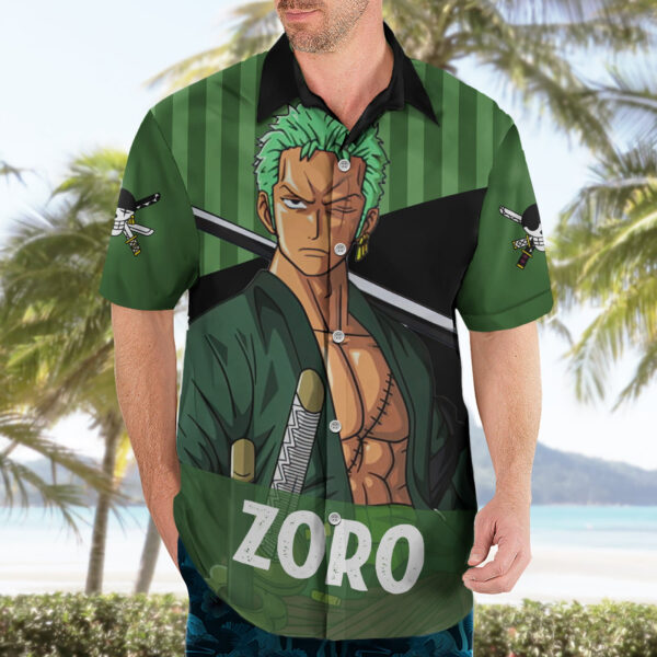 Chemise hawaïenne Roronoa Zoro One Piece - Maison Otaku – Image 3