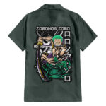 Chemise hawaïenne Roronoa Zoro One Piece Anime V2 – Maison Otaku