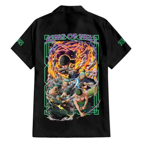 Chemise hawaïenne Roronoa Zoro One Piece Anime V4 - Maison Otaku