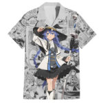 Chemise hawaïenne Roxy Migurdia Manga Mix Anime – Maison Otaku