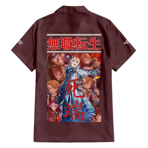Chemise hawaïenne Rudeus Greyrat Mushoku Tensei Anime - Maison Otaku – Image 2