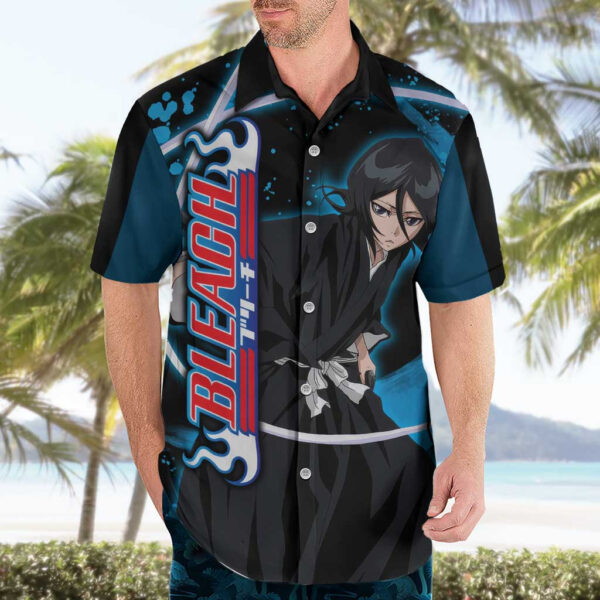 Chemise hawaïenne Rukia Kuchiki Bleach Anime - Maison Otaku – Image 3
