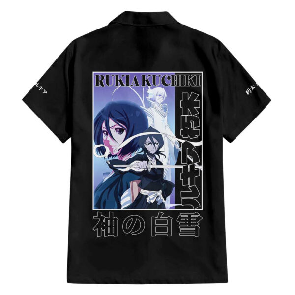 Chemise hawaïenne Rukia Kuchiki Bleach anime - Maison Otaku – Image 2