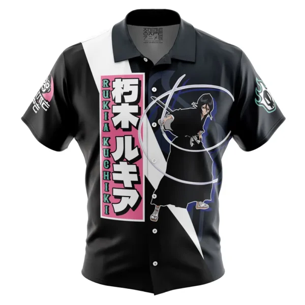 Chemise hawaïenne Rukia Kuchiki Bleach - Maison Otaku