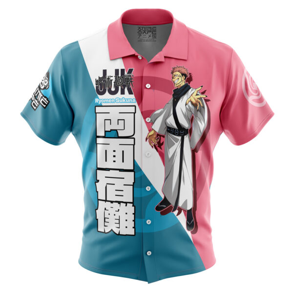 Chemise hawaïenne Ryomen Sukuna Jujutsu Kaisen - Maison Otaku