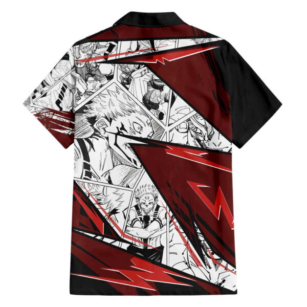 Chemise hawaïenne Ryomen Sukuna Jujutsu Kaisen Anime Mix Manga - Maison Otaku – Image 2