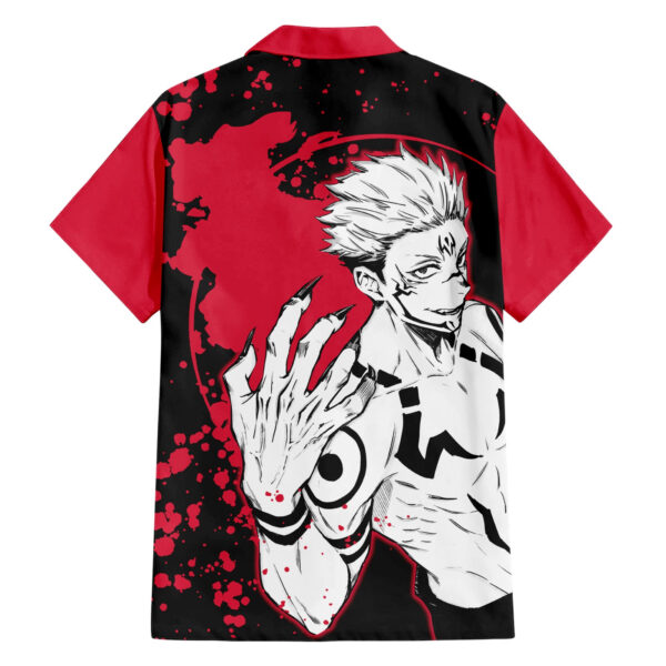 Chemise hawaïenne Ryomen Sukuna Jujutsu Kaisen style manga - Maison Otaku – Image 2
