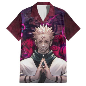 Chemise hawaïenne Ryosuke Takahashi Initial D manga mix anime - Maison Otaku