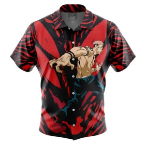 Chemise hawaïenne Ryomen Sukuna Jujutsu Kaisen - Maison Otaku