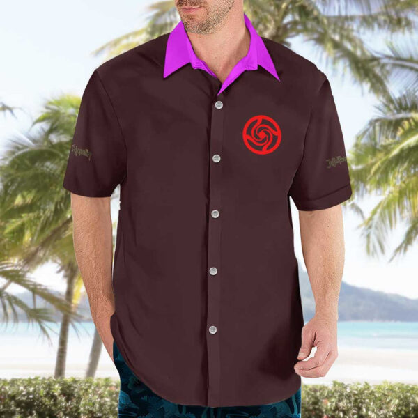 Chemise hawaïenne Ryomen Sukuna V2 Jujutsu Kaisen anime - Maison Otaku – Image 3