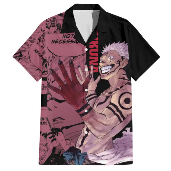Chemise hawaïenne Ryosuke Takahashi RX-7 Initial D manga mix anime - Maison Otaku