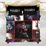 Housse De Couette Ryuk Death Note Parure de lit Ensemble De Literie
