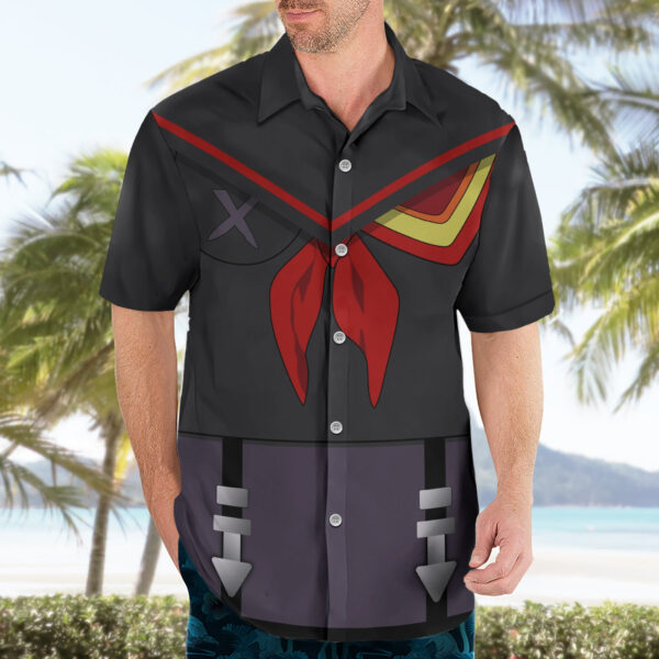 Chemise hawaïenne Ryuko Matoi Kill La Kill anime - Maison Otaku – Image 3