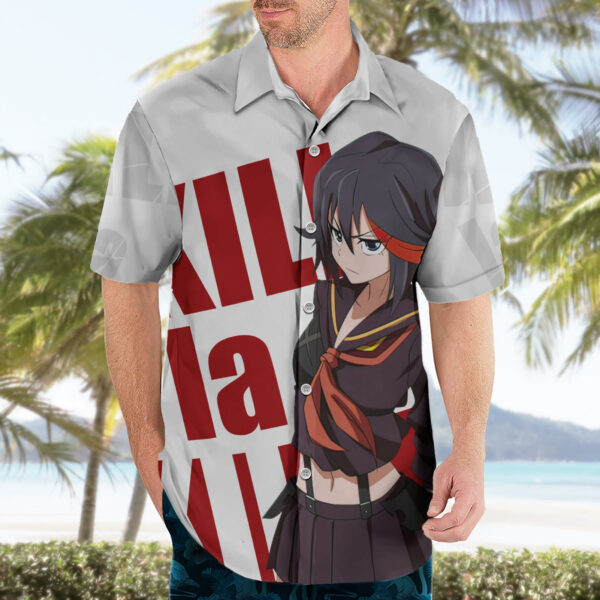 Chemise hawaïenne Ryu Street Fighter anime - Maison Otaku – Image 3