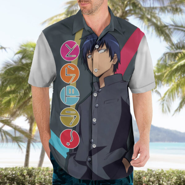 Chemise hawaïenne Sabertooth Sting Eucliffe Fairy Tail anime - Maison Otaku – Image 3