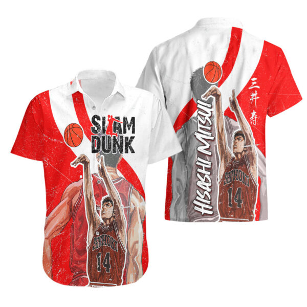 Chemise hawaïenne SLAMDUNK Film Mitsui Hisashi MVP - Maison Otaku