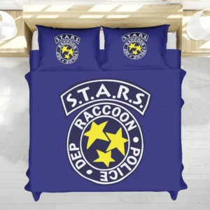 Housse De Couette S.T.A.R.S Resident Evil Parure de lit Ensemble De Literie
