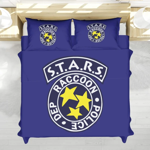 Housse De Couette S.T.A.R.S Resident Evil Parure de lit Ensemble De Literie
