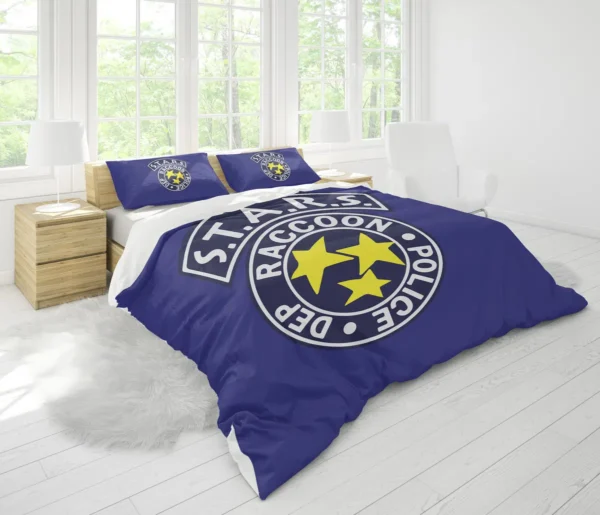 Housse De Couette S.T.A.R.S Resident Evil Parure de lit Ensemble De Literie – Image 2