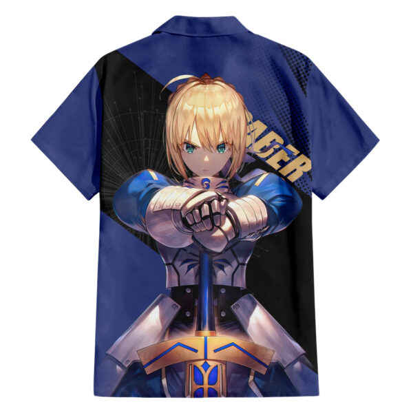 Chemise hawaïenne Saber Alter Fate Stay Night Heavens Feel anime - Maison Otaku – Image 2
