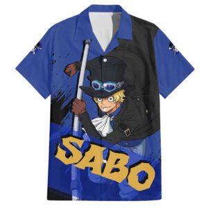 Chemise hawaïenne Sabo One Piece anime - Maison Otaku