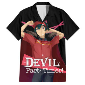 Chemise hawaïenne Sadao Maou The Devil is a Part Timer anime - Maison Otaku