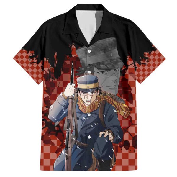 Chemise hawaïenne Saichi Sugimoto Golden Kamuy anime - Maison Otaku