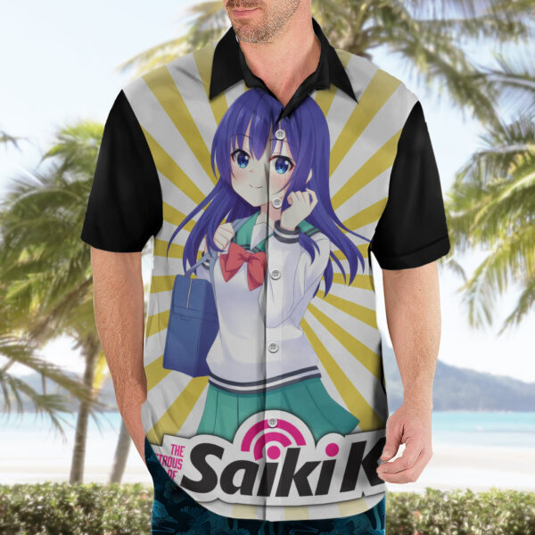 Chemise hawaïenne Saiki K Kokomi Teruhashi La Vie Désastreuse de Saiki K - Maison Otaku – Image 3