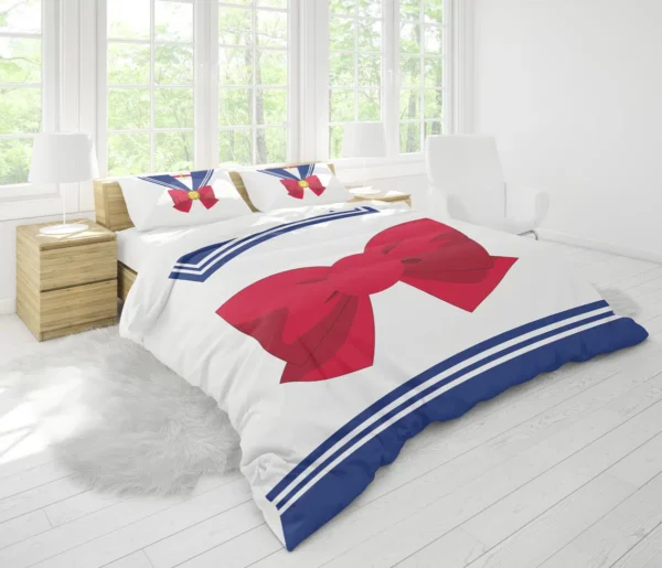 Housse De Couette Sailor Moon x One Piece Parure de lit Ensemble De Literie – Image 2
