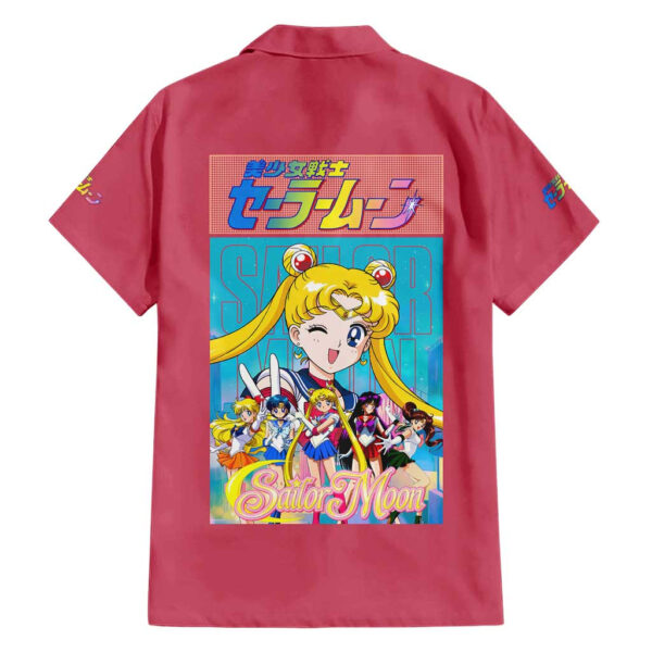 Chemise hawaïenne Sailor Scouts Sailor Moon anime - Maison Otaku – Image 2