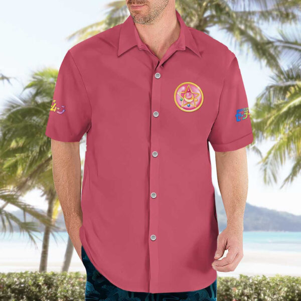 Chemise hawaïenne Sailor Scouts Sailor Moon anime - Maison Otaku – Image 3