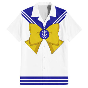 Chemise hawaïenne Sailor Uranus - Maison Otaku