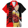 Chemise hawaïenne Saitama One Punch Man design sportif drôle - Maison Otaku
