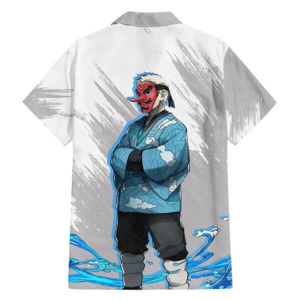 Chemise hawaïenne Sakonji Urokodaki Demon Slayer - Maison Otaku – Image 2