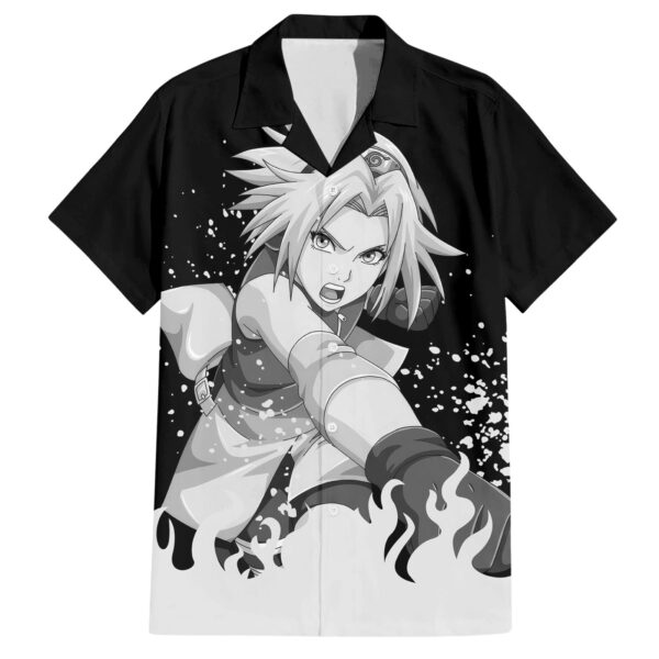 Chemise hawaïenne Sakura Haruno Naruto - Maison Otaku