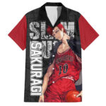 Chemise hawaïenne Sakuragi Slam Dunk anime – Maison Otaku