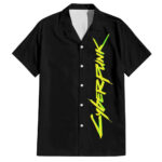 Chemise hawaïenne Cyberpunk samouraï anime – Maison Otaku