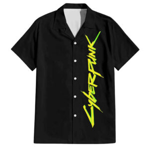 Chemise hawaïenne Cyberpunk samouraï anime - Maison Otaku