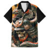 Chemise hawaïenne Samouraï Yakuza Japon art - Maison Otaku