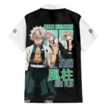 Chemise hawaïenne Sanemi Shinazugawa Demon Slayer anime V2 – Maison Otaku