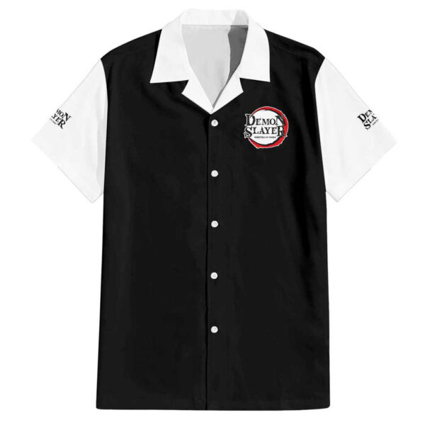 Chemise hawaïenne Sanemi Shinazugawa Demon Slayer anime V2 - Maison Otaku – Image 2