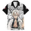 Chemise hawaïenne Sanemi Shinazugawa Demon Slayer anime - Maison Otaku