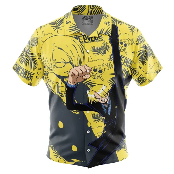 Chemise hawaïenne Sanji Aloha One Piece - Maison Otaku