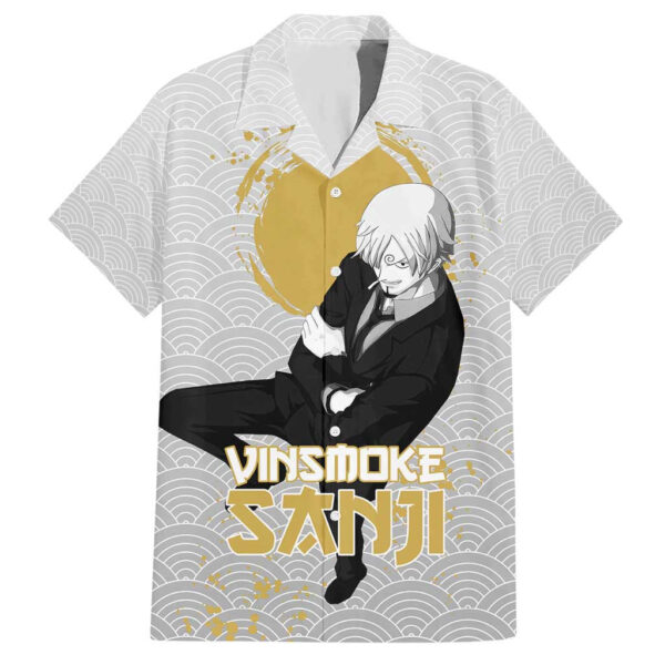Chemise hawaïenne Sanji One Piece anime - Maison Otaku
