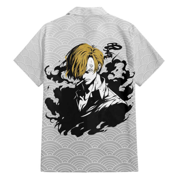 Chemise hawaïenne Sanji One Piece anime - Maison Otaku – Image 2