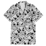 Chemise hawaïenne Sanji Wanted One Piece anime – Maison Otaku